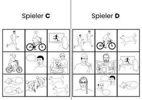 Vorschau - Spiele - Lotto-Spiel: Verben mit Vokalwechsel – DaF / DaZ - Seite 2