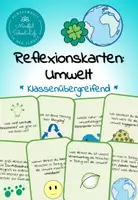 Vorschau - Arbeitsblätter - Reflexionskarten Umwelt - Deckblatt
