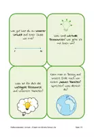 Vorschau - Arbeitsblätter - Reflexionskarten Umwelt - Seite 1