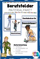 Vorschau - Arbeitsblätter - Materialpaket Berufsfelder - Deckblatt