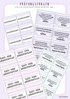 Vorschau - Test - Prüfungsfragen für die Fachpraktische Prüfung AES - Deckblatt