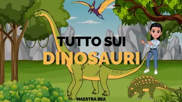 anteprima - Materiale interattivo - 🦖 Dinosauri: PowerPoint per un Viaggio nella Preistoria - Pagina di copertina