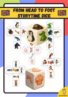 Vista previa - Juegos / Gamificación - From head to foot Storytime Hands-On Games Pack - página 1