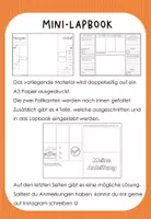Vorschau - Arbeitsblätter - Mini Lapbook Anleitungen - Seite 1