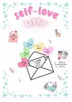 Προεπισκόπηση - Φύλλα εργασίας - Self-love letter - A Valentine's activity and more - Εξώφυλλο