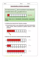 Vorschau - Arbeitsblätter - Dezimalzahlen üben Klasse 5 und 6 - Seite 1