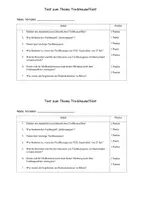 Vorschau - Test - Lernzielkontrolle Treibhauseffekt - Deckblatt