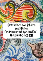 Vorschau - Arbeitsblätter - Bildgeschichten rekonstruieren (B2–C1) - Deckblatt