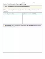 Vorschau - Arbeitsblätter - Englischunterricht: How to Write a Written Discussion - Diskussion schreiben ganz einfach - Seite 3