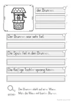 Vorschau - Unterrichtsreihen - FRAU HOLLE - lesen, schreiben, malen - Seite 3