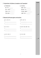 Vorschau - Klassenarbeiten - Klassenarbeit Multiplikation und Division - Mathematik l Klasse 5 - Seite 2