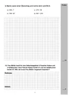 Vorschau - Klassenarbeiten - Klassenarbeit Multiplikation und Division - Mathematik l Klasse 5 - Seite 3