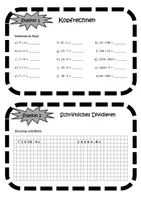 Vorschau - Stationenlernen - Schriftliches Dividieren - Stationenarbeit - Seite 2