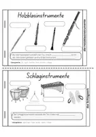 Vorschau - Arbeitsblätter - Orchester Miniheft Merkheft mit Aufgaben und Lösung - Seite 3
