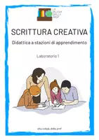 anteprima - Didattica a stazioni - Scrittura creativa con la didattica a stazioni - Lab 1 - Pagina di copertina