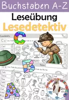 Vorschau - Arbeitsblätter - Lesedetektiv - Buchstaben A bis Z - Erste Wörter lesen - Buchstabeneinführung - Deckblatt