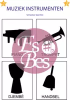 Voorbeeld - Kleur en schaduw kaarten - muziekinstrumenten - Pagina 2