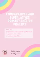 Vista previa - Hojas de trabajo - Comparatives & Superlatives + Irregular Verbs + Translation - Portada