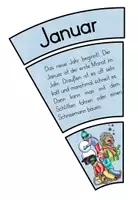 Vorschau - Stationenlernen - Materialpaket 'Zeit' Klasse 2 - Kalender, Jahr, Monate - Seite 2