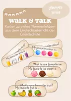 Vorschau - Spiele - Warm-up Englischunterricht I Walk and Talk - Deckblatt