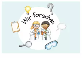 Vorschau - Mal- und Bastelvorlagen - Forscherkreislauf I Forscherschritte I Experimentieren - Seite 2