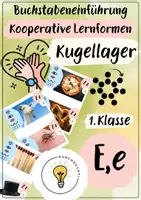 Vorschau - Fördermaterial/Inklusion - Buchstabeneinführung E, F, H, P - Buchstabe E, F, H, P - Kugellager E, F, H, P - Seite 1