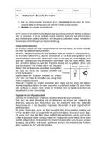 Vorschau - Arbeitsblätter - Arbeitsmaterial zu dem elektronischen Bauteil Transistor - Deckblatt