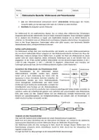 Vorschau - Arbeitsblätter - Arbeitsmaterial zu den elektronischen Bauteilen Widerstand und Potentiometer - Deckblatt
