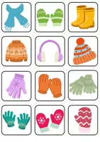 Vista previa - Refuerzo / NEE / Materiales de apoyo - CUADERNO TEACCH INVIERNO - página 3