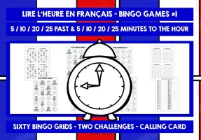 Vorschau - Spiele - FRENCH TELLING THE TIME BINGO GAMES #2 - Seite 1
