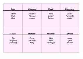 Vorschau - Spiele - Wort-Spiel für im Deutsch Unterricht - Seite 2