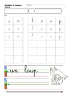 Aperçu - Fiches - loup au pays des contes 3 ecritures - Page 2