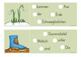 Vorschau - Stationenlernen - Purzelsätze/Schüttelsätze Frühling - Seite 2