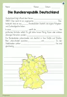 Vorschau - Arbeitsblätter - Arbeitsblatt & Songs: Bundesländer Deutschlands - Seite 1