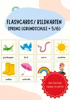 Vorschau - Präsentationen/Tafelbilder - XXL-Bundle: 235+ Seasons & holidays Flashcards – englische Bild- und Wortkarten - Seite 1