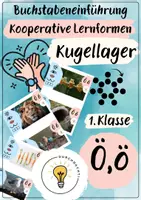 Vorschau - Fördermaterial/Inklusion - Buchstabeneinführung Ö - Buchstabe Ö - Kugellager Ö - Deckblatt
