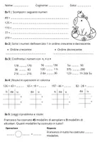 anteprima - Esercizi - Verifica matematica - I quad. classe 2° - Pagina di copertina