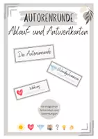 Vorschau - Präsentationen/Tafelbilder - Autorenrunde Ablauf-und Antwortkarten - Deckblatt