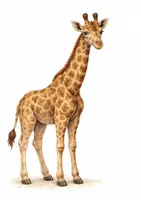 Vorschau - Mal- und Bastelvorlagen - Giraffensprache / Wolfssprache - Tafelmaterial & Cliparts - Seite 2