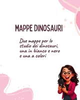 anteprima - Materiale di supporto/inclusione - Mappa dinosauri - colori e b/n - Pagina di copertina