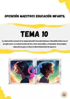 Vista previa - Para docentes: organización, planificación y formación - Tema 10 Oposiciones Educación Infantil - Portada