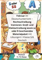 Vorschau - Arbeitsblätter - Grammatik und Rechtschreibung Klasse 5/6 - Deckblatt