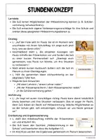 Vorschau - Stundenentwürfe - Mitbestimmung in der Schule (Stundenkonzept) - Seite 1