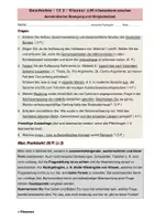 Vorschau - Klassenarbeiten - Geschichtsklausur Kursst Gymn Deutschland 19. Jahrhundert - Deckblatt