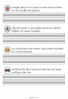 Vorschau - Arbeitsblätter - Sätze verbessern Groß- und Kleinschreibung Rechtschreibung - Seite 2
