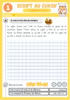 Aperçu - Feuilles d'exercices - Fichier KIT j'apprends à copier - Page 2