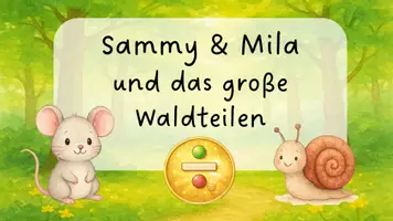 Vorschau - Präsentationen/Tafelbilder - Division - Präsentation zur Einführung mit einer Geschichte - Seite 1