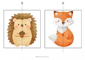 Vorschau - Spiele - Winter-Puzzle – Tiere im Winter entdecken - Seite 2