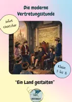 Vorschau - Arbeitsblätter - Sofort einsetzbare kreative Vertretungsstunde (Klasse 5–8) - Deckblatt
