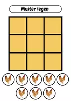 Vorschau - Spiele - Muster legen - das Huhn | Henne & Küken - Seite 2